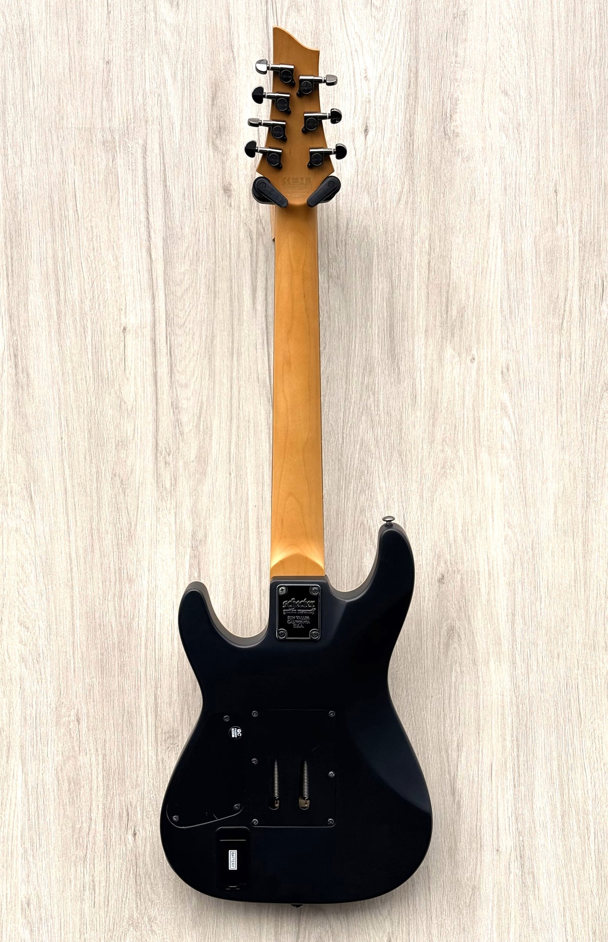 Schecter Demon 7FR Aged Black Satin 7-String Floyd Rose