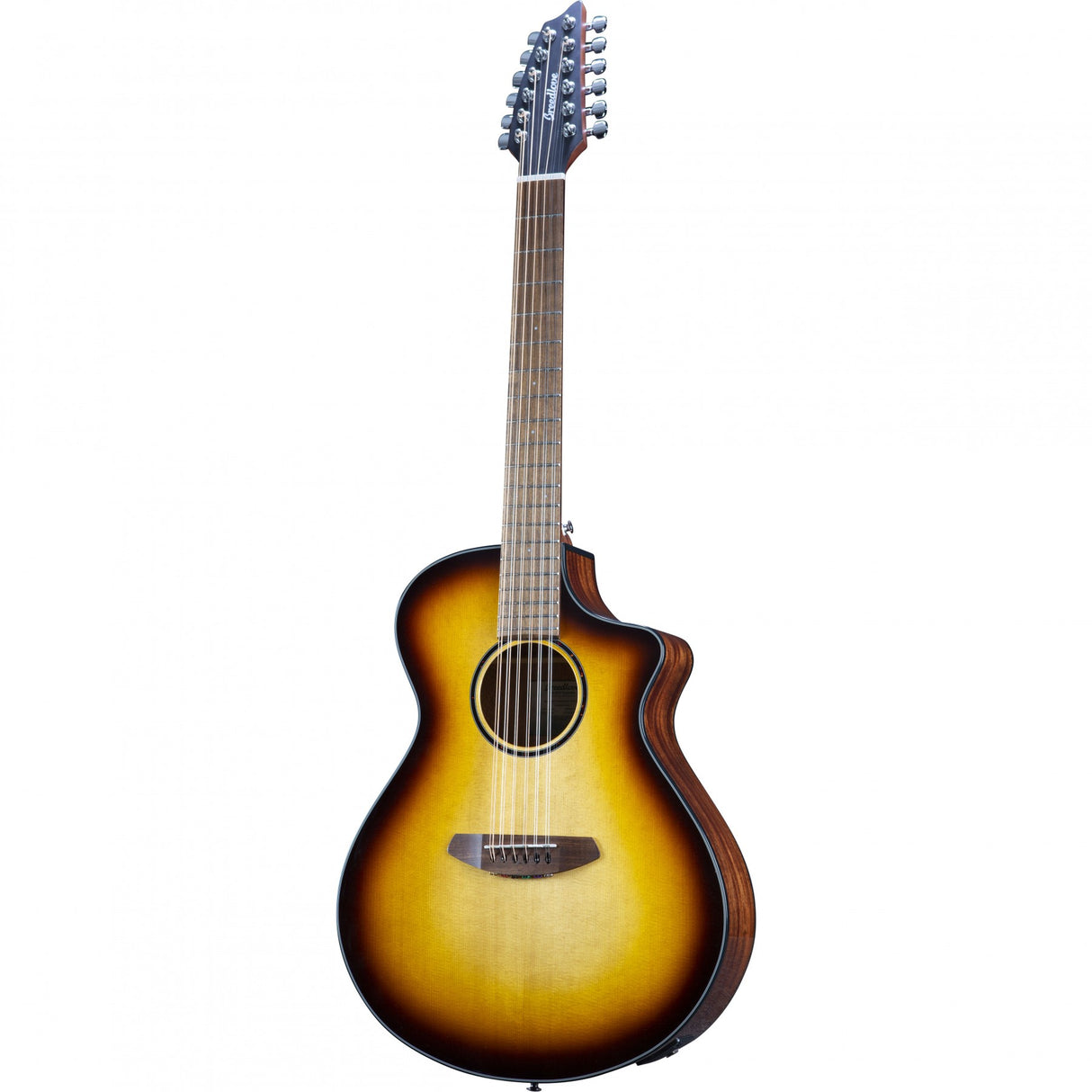 Breedlove ECO Discovery S Concert Edgeburst 12-String CE - Sitka Spruce / African Mahogany