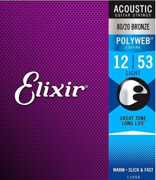 Elixir Nanoweb 80/20 Bronze 12-String 12-53