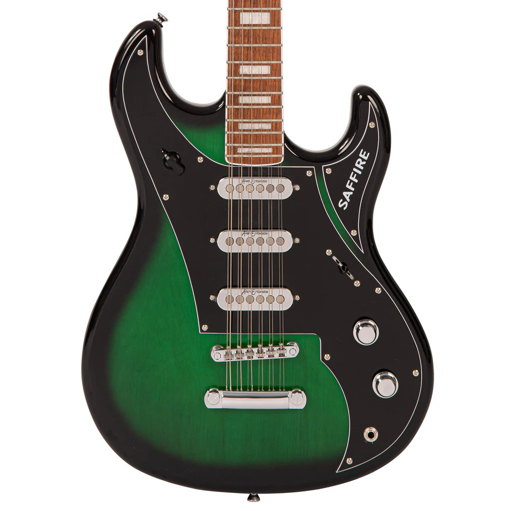 Rapier Saffire 12 String Electric Guitar Greenburst