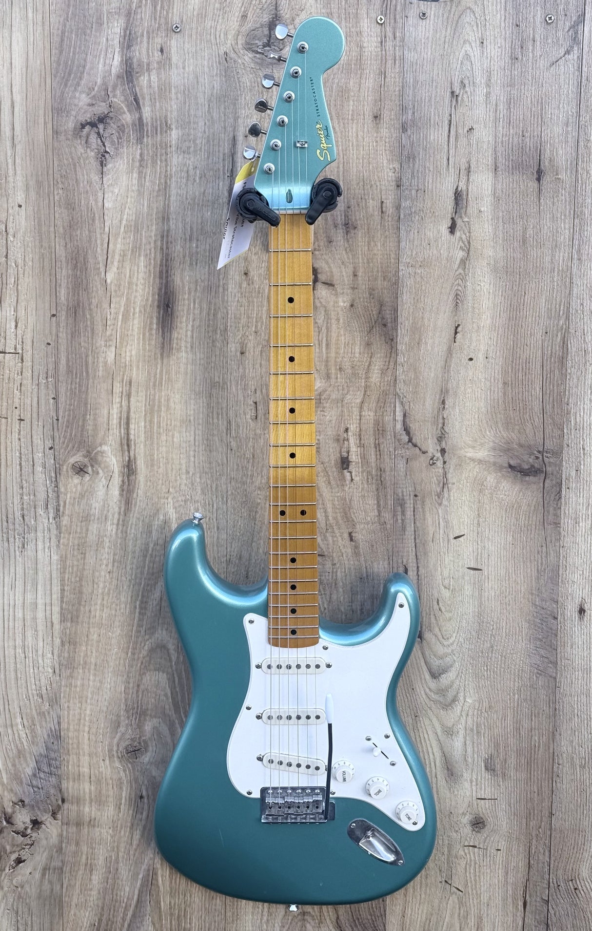 Squier FSR Classic Vibe Strat 50s Sherwood Green Metallic with Matching Headcap 2016