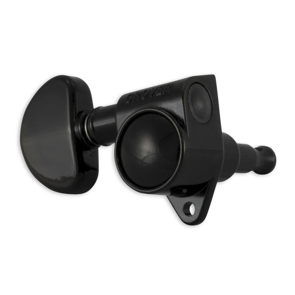 Grover Rotomatics 102 Series Black Chrome Set 3+3