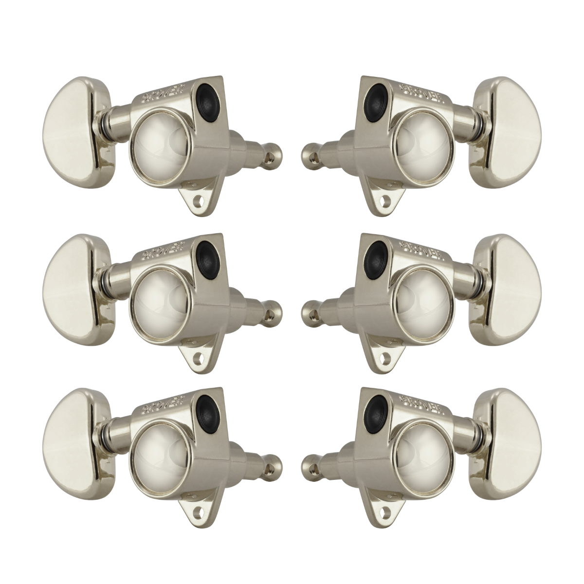 Grover Rotomatics 102 Series Nickel Set 3+3