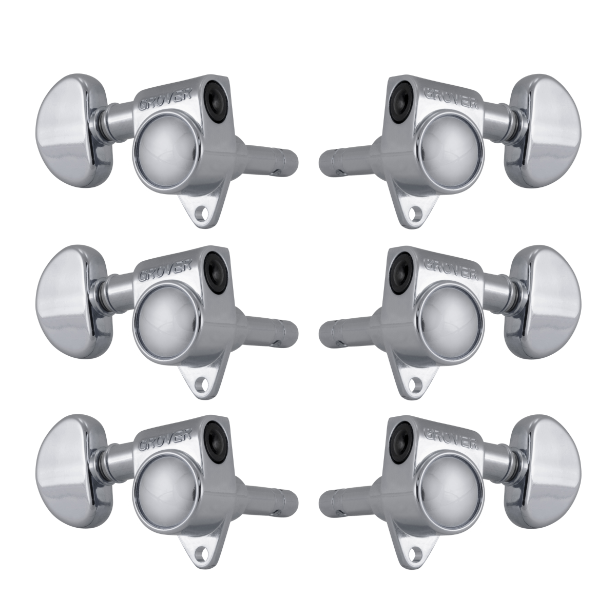 Grover Original Locking Rotomatics 106 Series Chrome Set 3+3