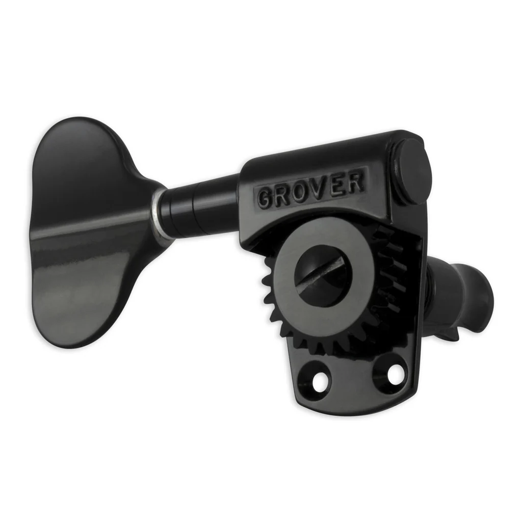 Grover Titan Electric Bass 145 Series Black Chrome Set 2 + 2