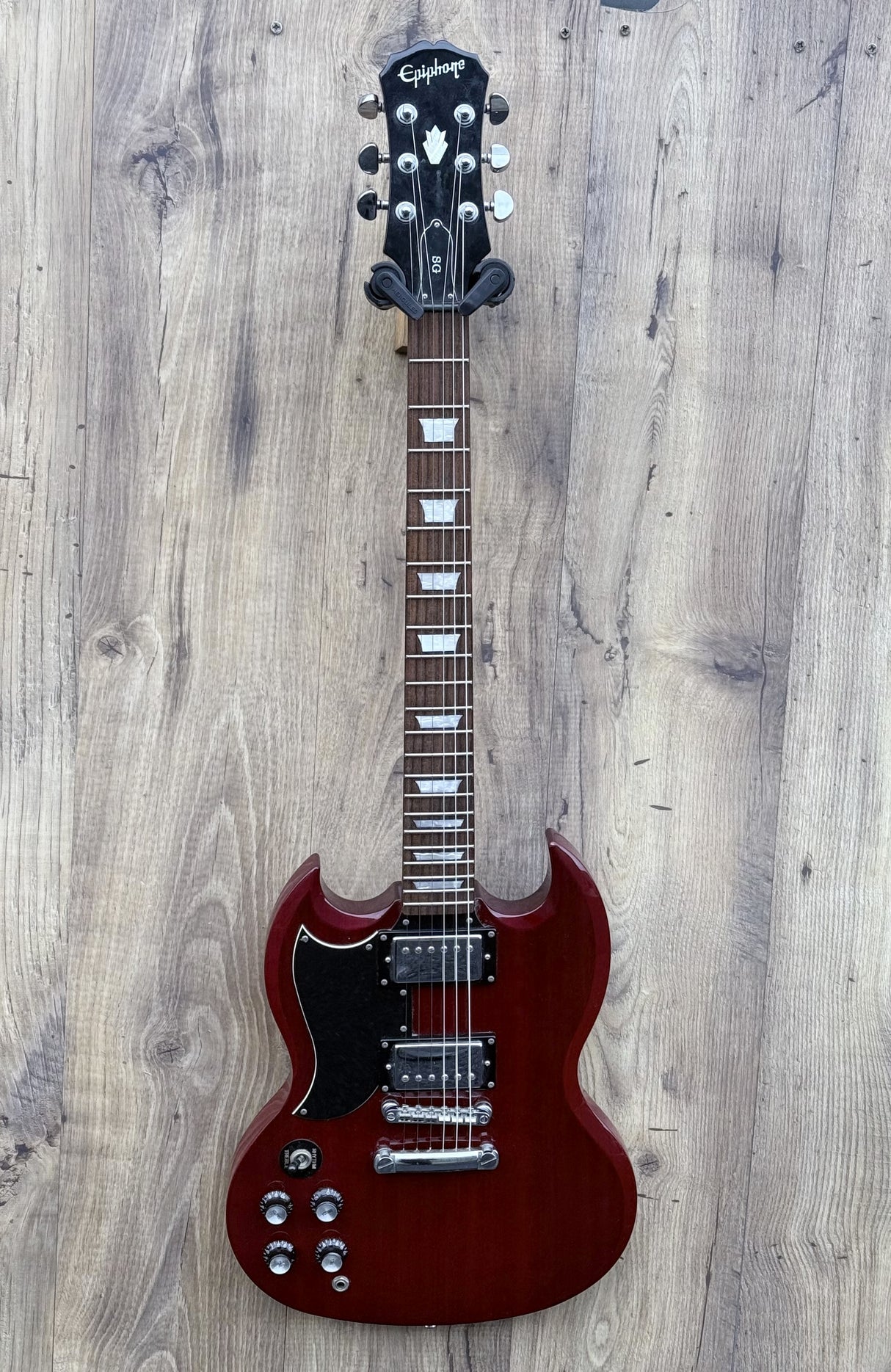 Epiphone G400 SG Cherry Left Hand 2005