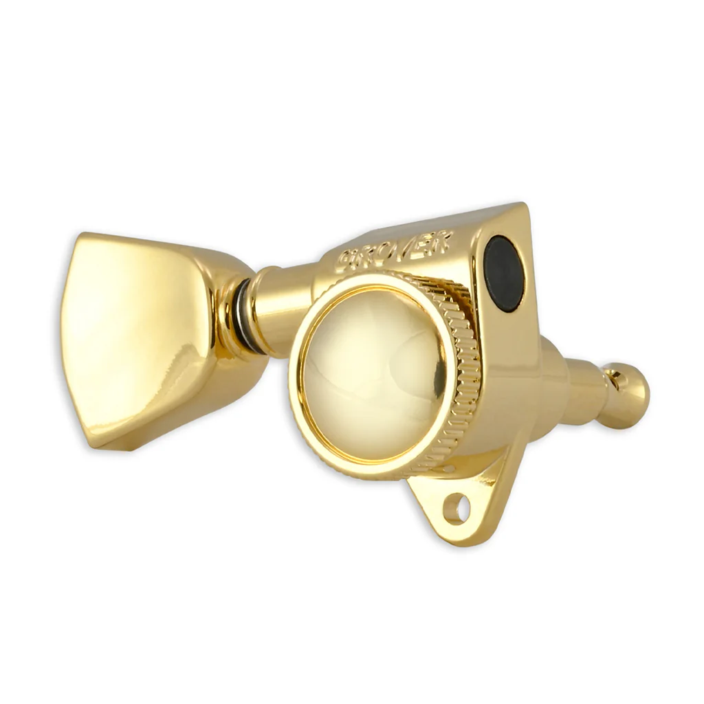 Grover Roto-Grip Locking Rotomatics Gold Set 3+3 - Keystone Buttons