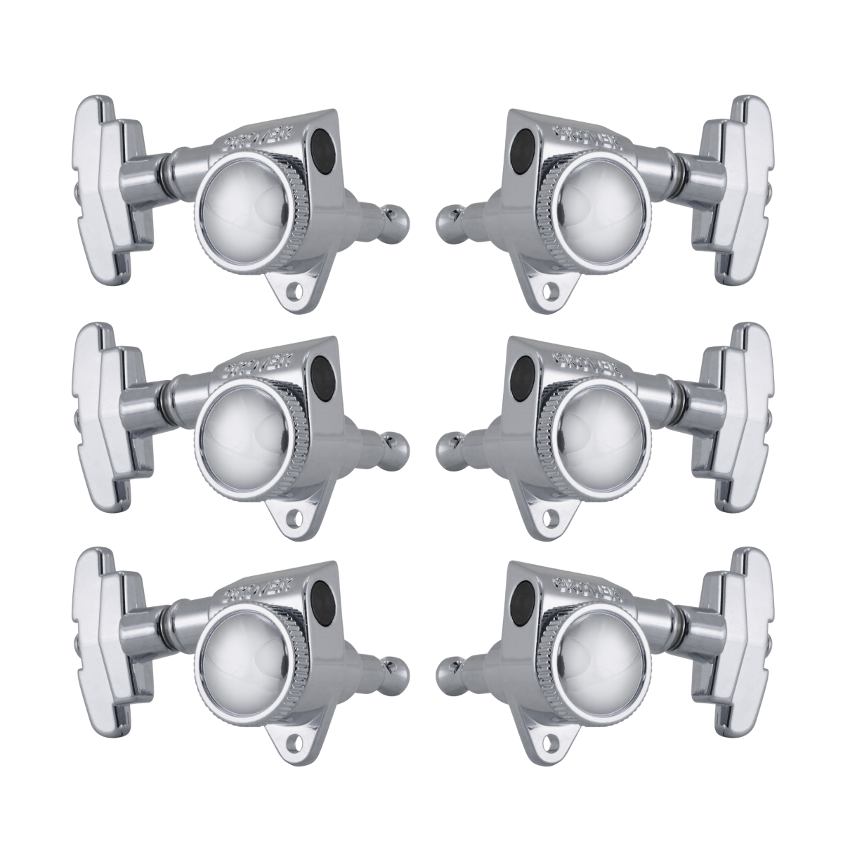 Grover Roto-Grip Locking Rotomatics 509 Series Chrome Set 3+3 - 3 Step Button