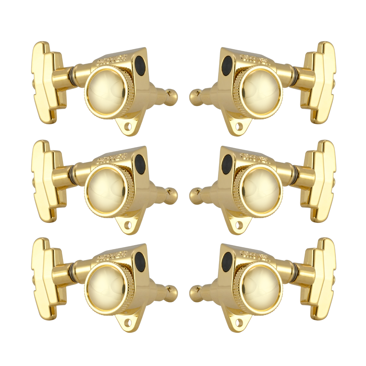 Grover Roto-Grip Locking Rotomatics 509 Series Gold Set 3+3 - 3 Step Button