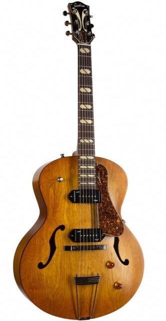 Godin 5th Avenue Jumbo P90 Semi-acoustic- Gold