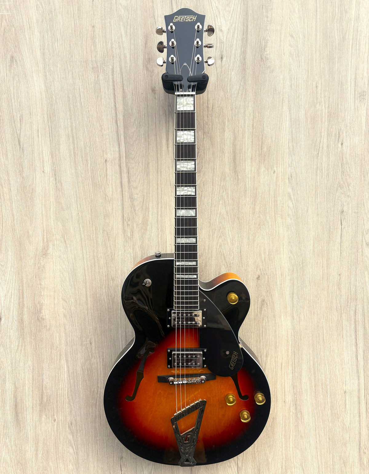 Gretsch G2420 Streamliner Hollow Body with Chromatic II Aged Brooklyn Burst