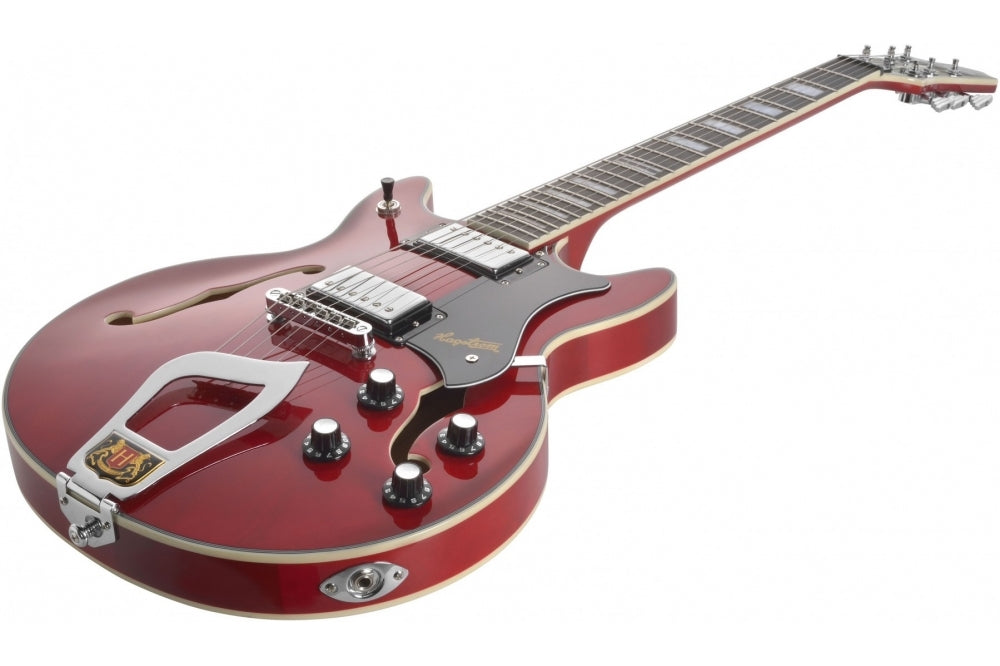 Hagstrom Alvar - Wild Cherry Transparent