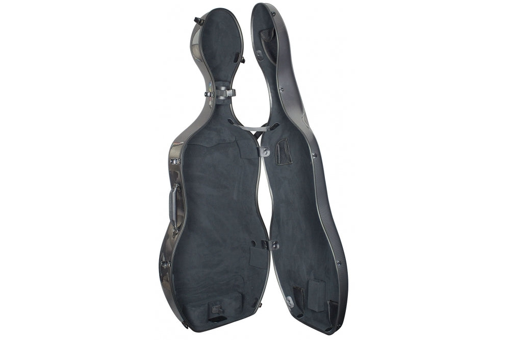 Hidersine Case Polycarbonate Carbon Fibre Effect