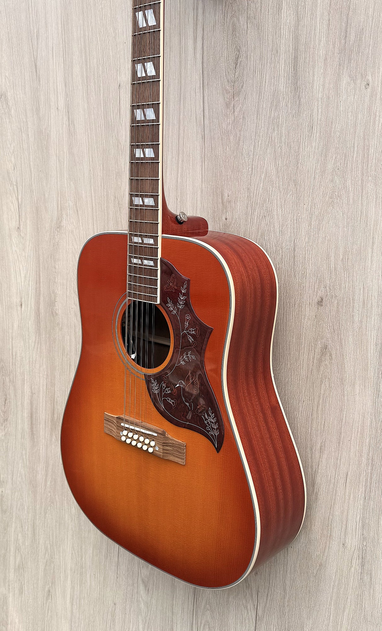 Epiphone Inspired by Gibson Hummingbird 12-String Aged Cherry Sunburst 2020