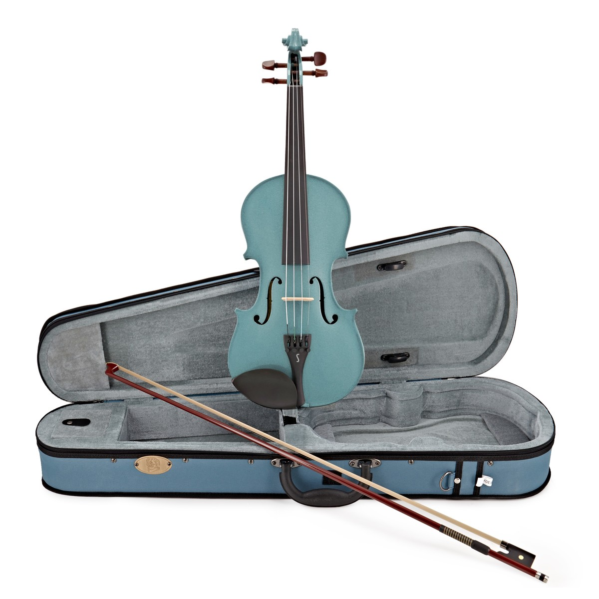 Stentor Violin Harlequin Light Blue 4/4