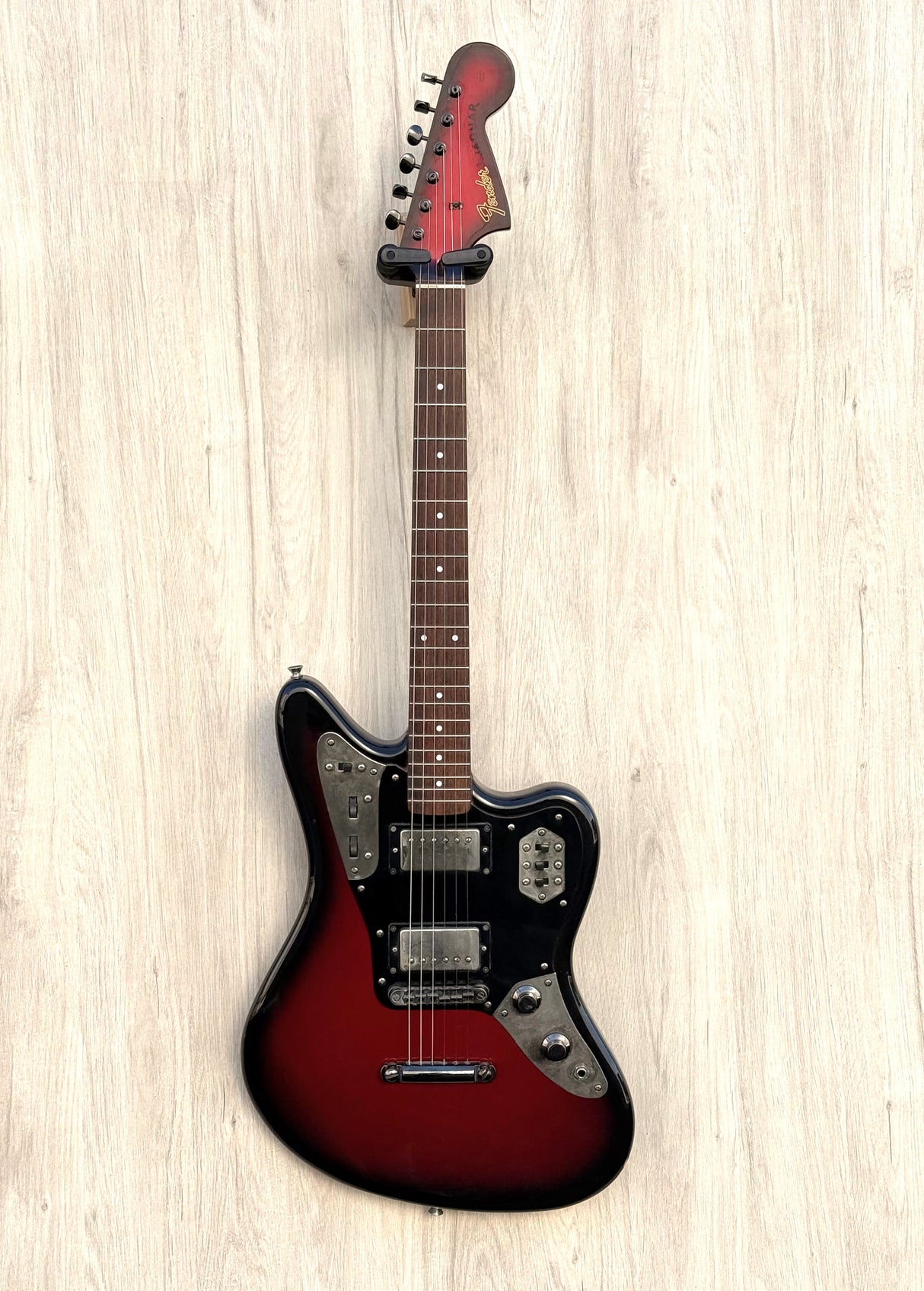 Fender Crafted In Japan JGS-78 Jaguar Gunmetal Red Burst 2002-4