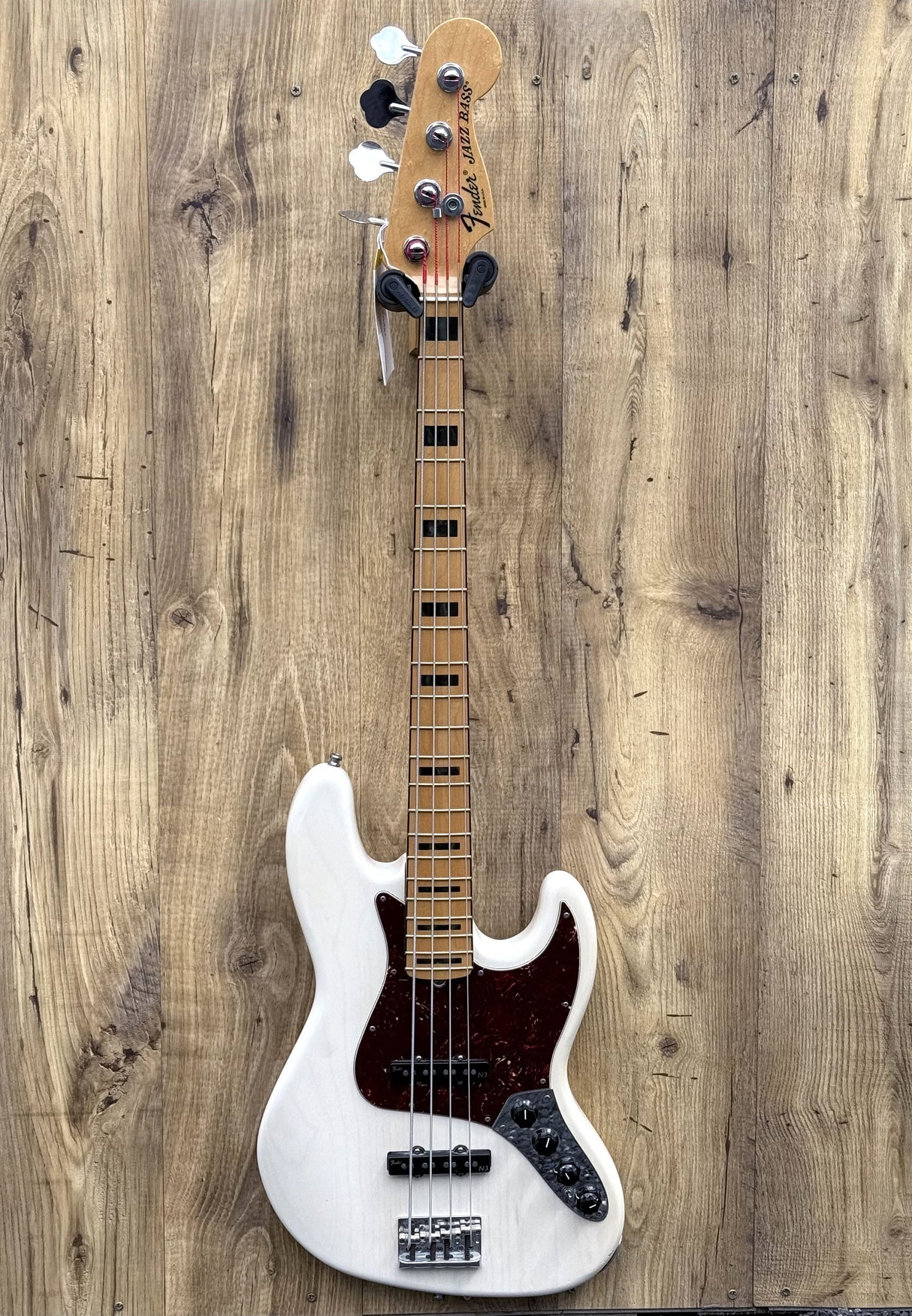Fender American Deluxe Jazz Bass 2014 White Blonde