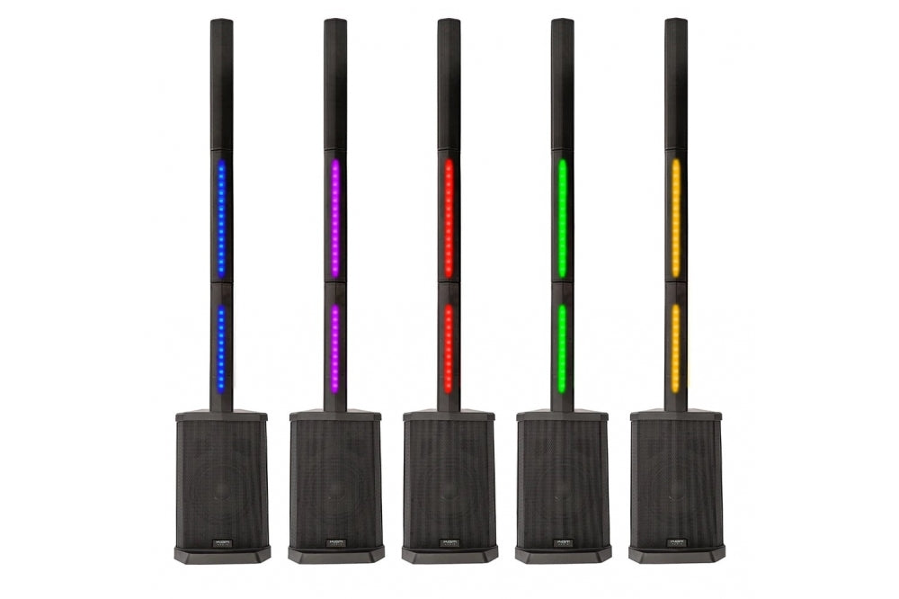 Kam KMPA600 Compact Tower PA System With Lighting