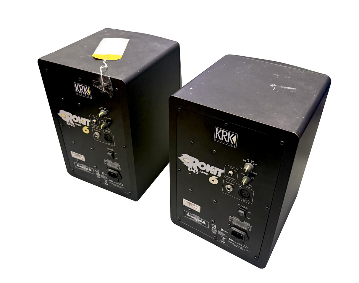 KRK Rokit RP6 G2 Studio Monitor Speaker Pair
