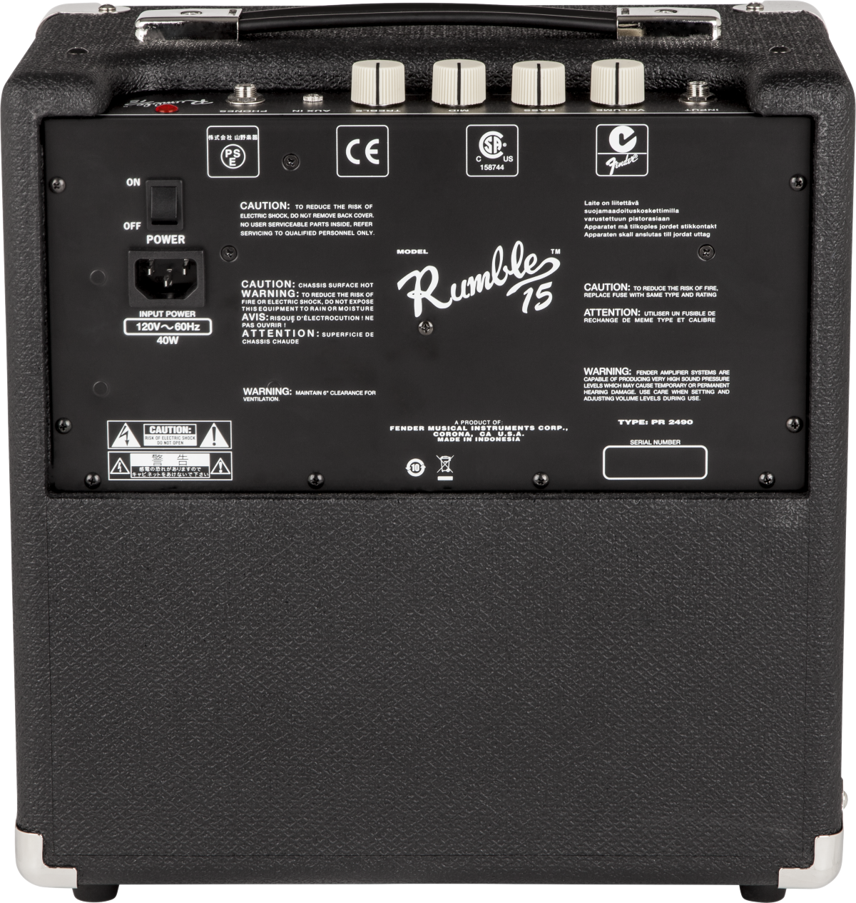 Fender Rumble 15 V3
