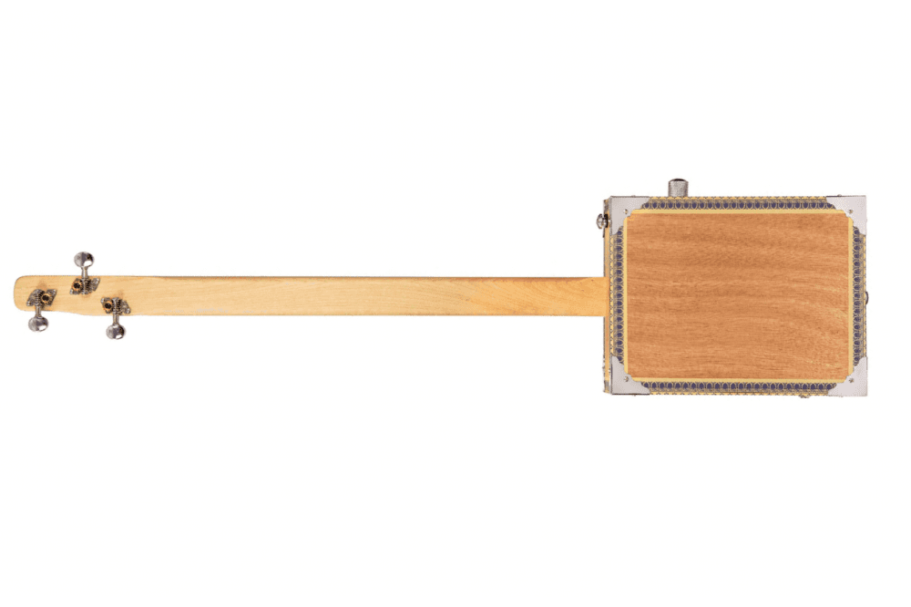 Lace Cigar Box Electric Guitar 3 String - Royalty