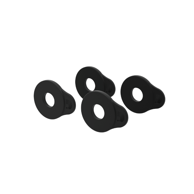 D Addario Flex Lock Strap Blocks, Black