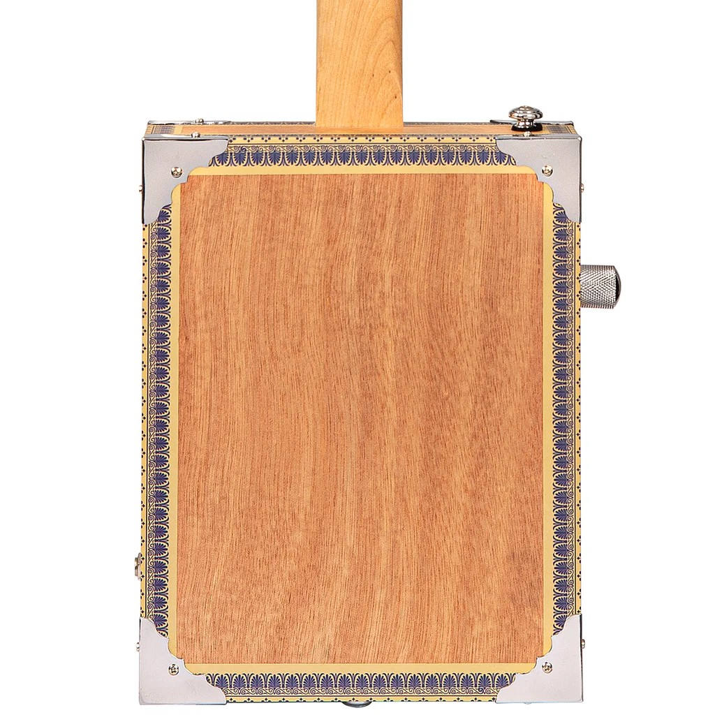 Lace Cigar Box Electric Guitar 3 String - Royalty