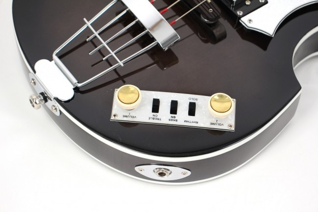 Hofner Ignition Special Edition Violin Bass Transparent Black