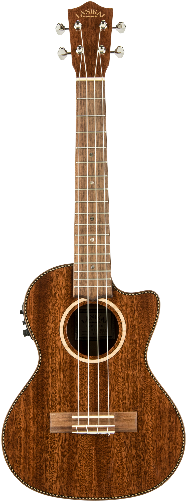 Lanikai All Solid Mahogany MAS-CET Electro-acoustic Tenor Ukulele