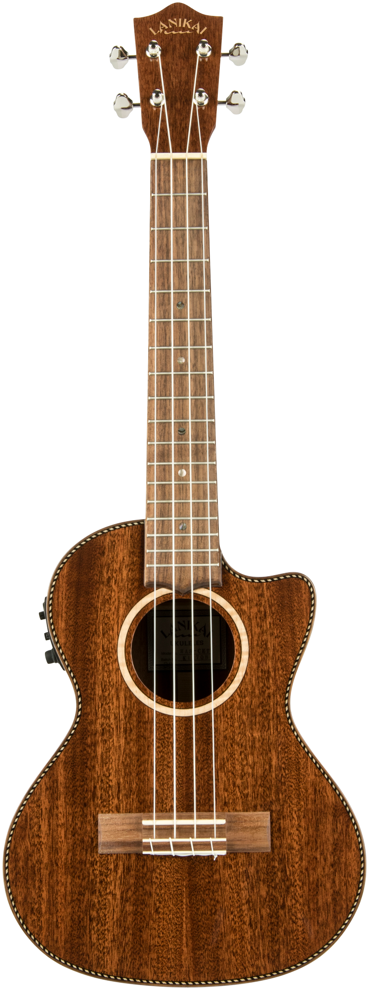 Lanikai All Solid Mahogany MAS-CET Electro-acoustic Tenor Ukulele