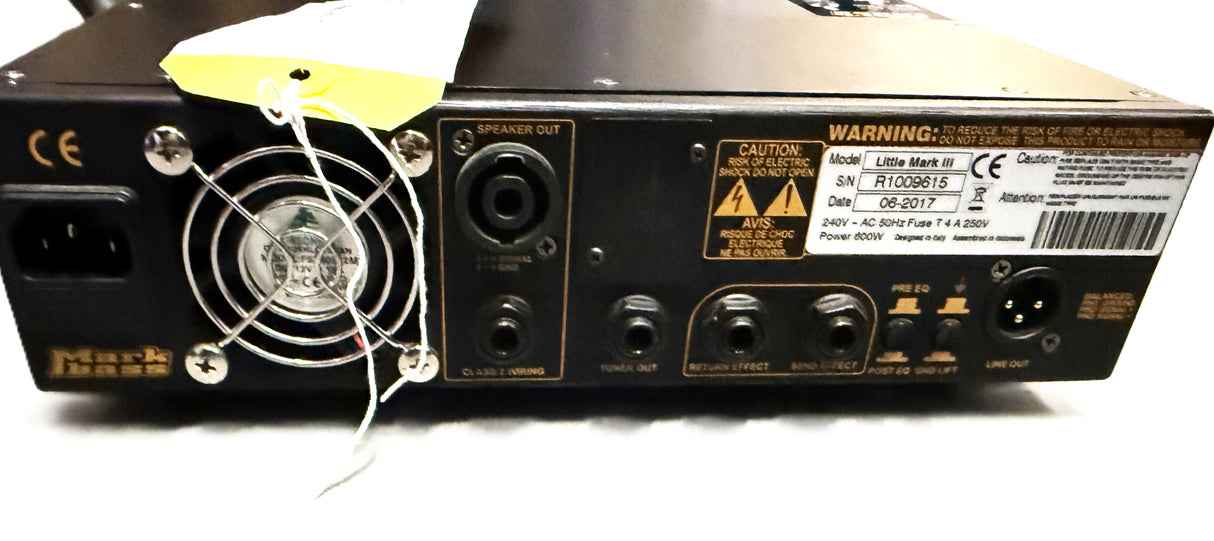 Markbass Little Mark III Bass Head 2017