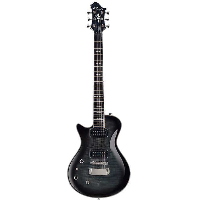 Hagstrom Ultra Swede Cosmic Black Burst Left Hand