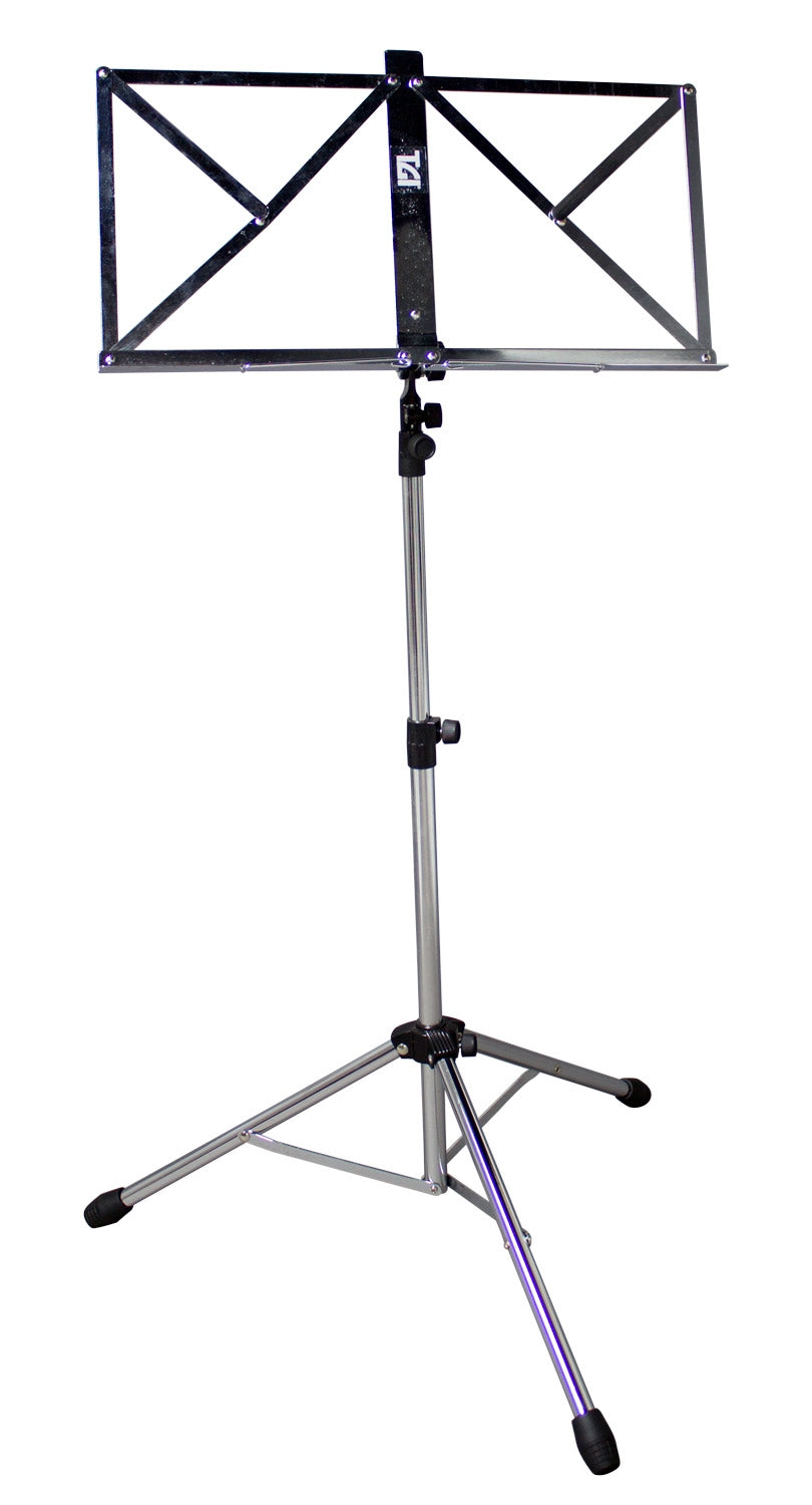 TGI Music Stand with Bag - Chrome