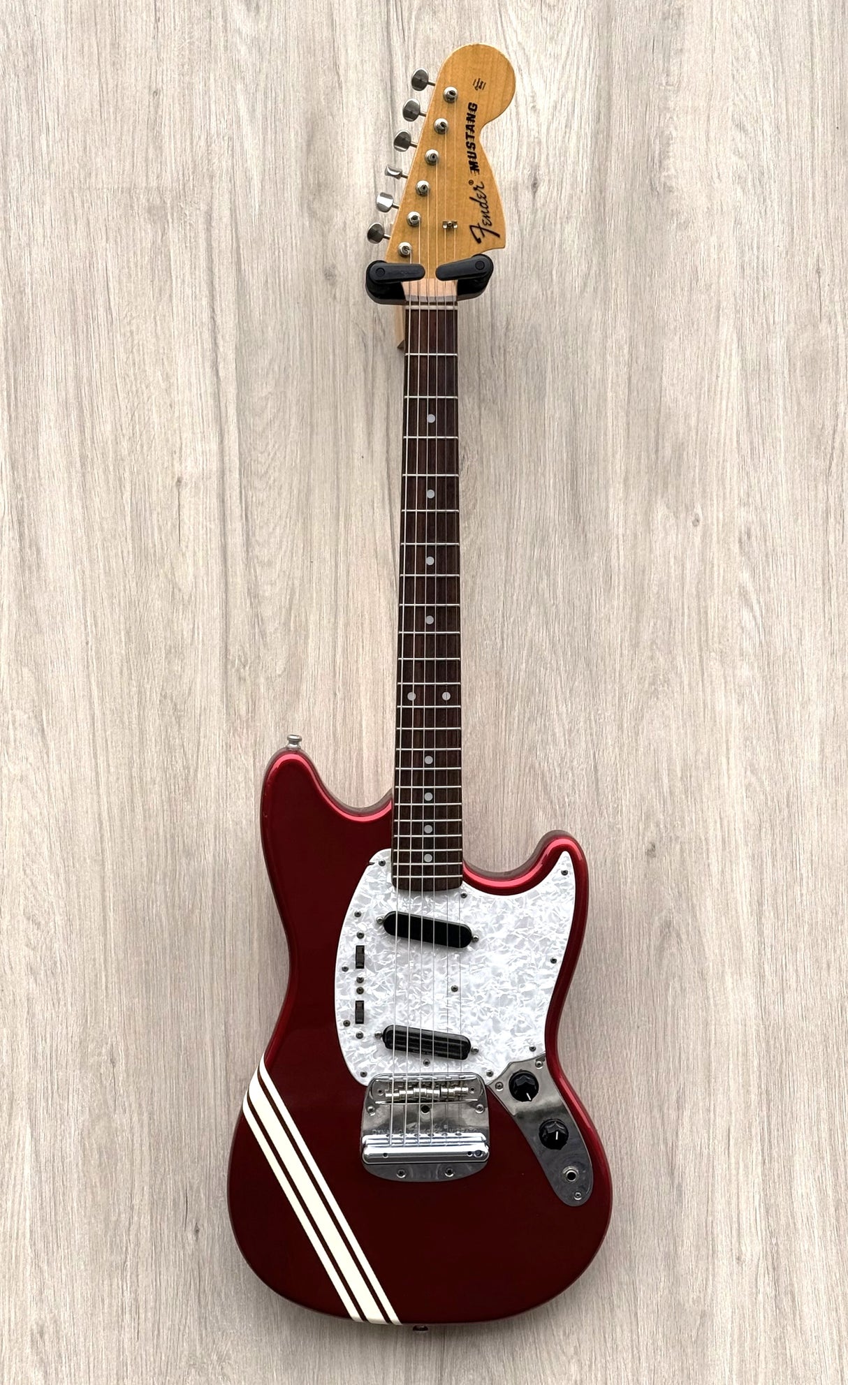 Fender Competition Mustang Limited Edition Candy Apple Red 2002 Made In Japan