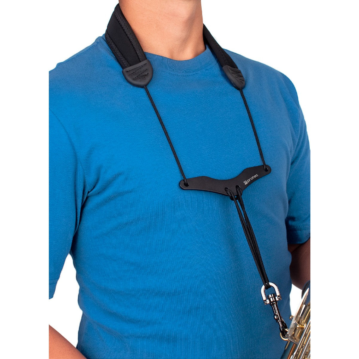 Protec 22in Neoprene Saxophone Neck Strap with Comfort Bar, Regula