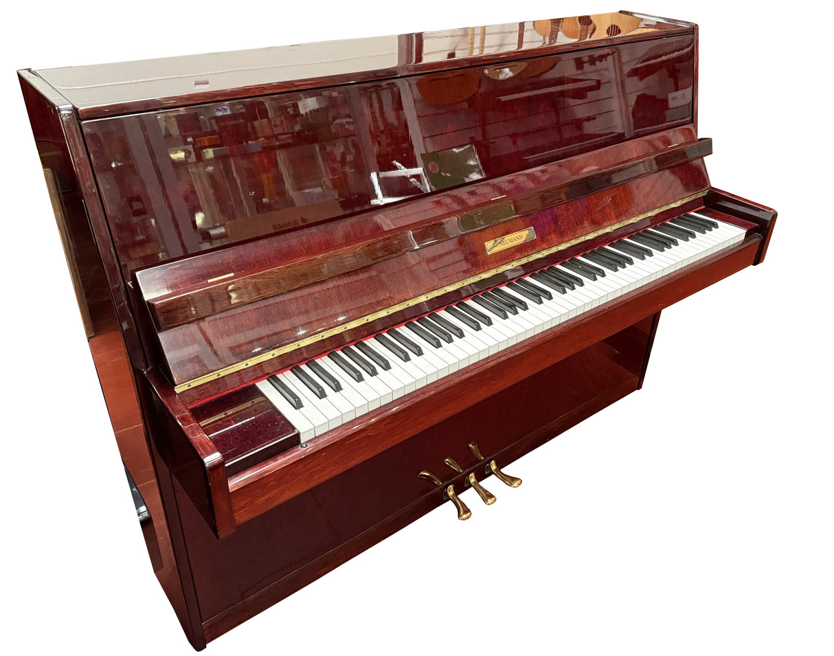 Neumann Upright Acoustic Piano Polished Mahogany