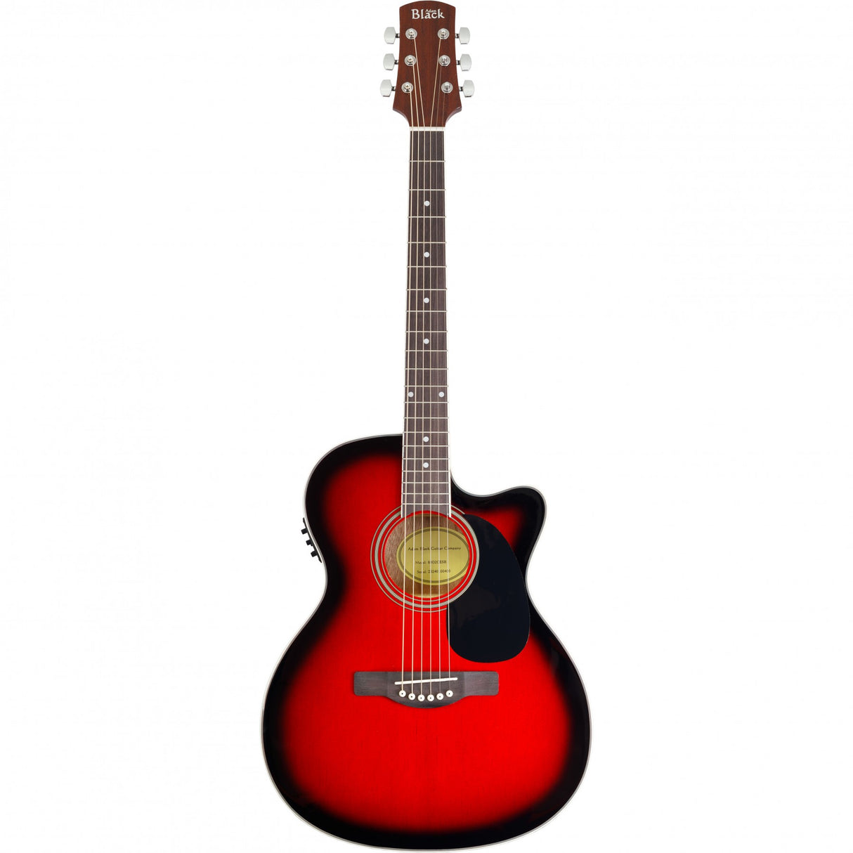 Adam Black O-2CE - Trans Red Burst