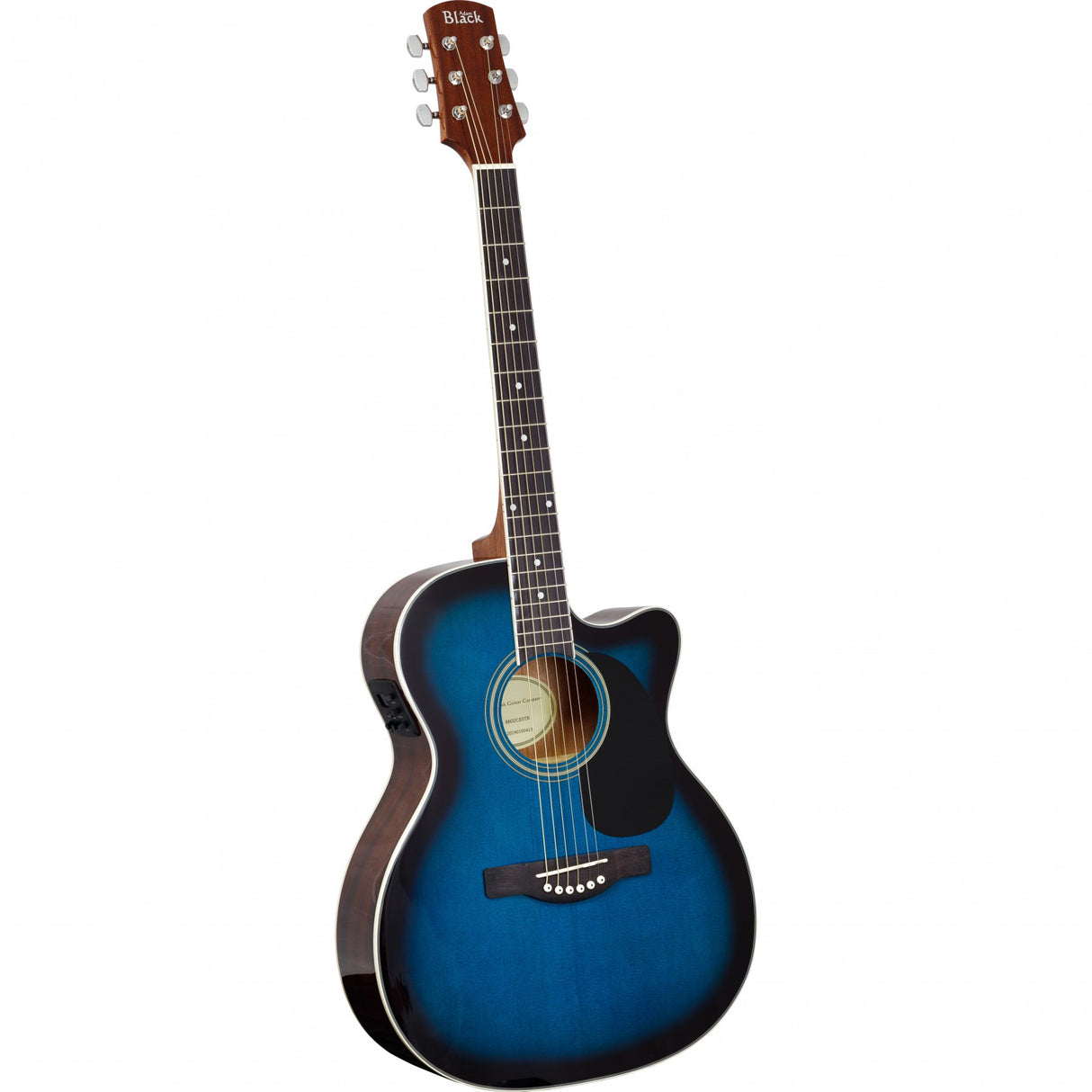 Adam Black O-2CE - Trans Blue Burst