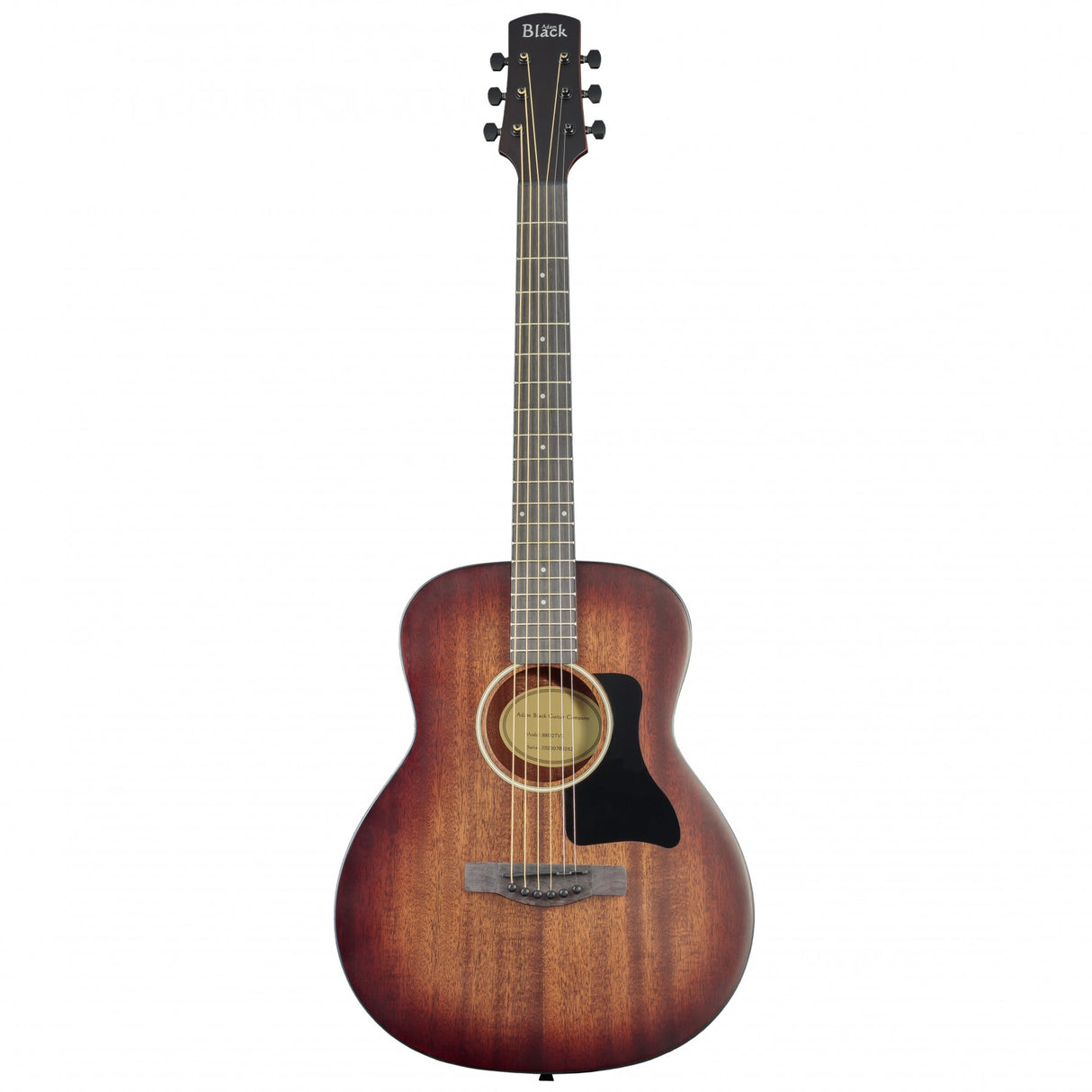 Adam Black O-2T Travel guitar with Gigbag - Vintage Sunburst