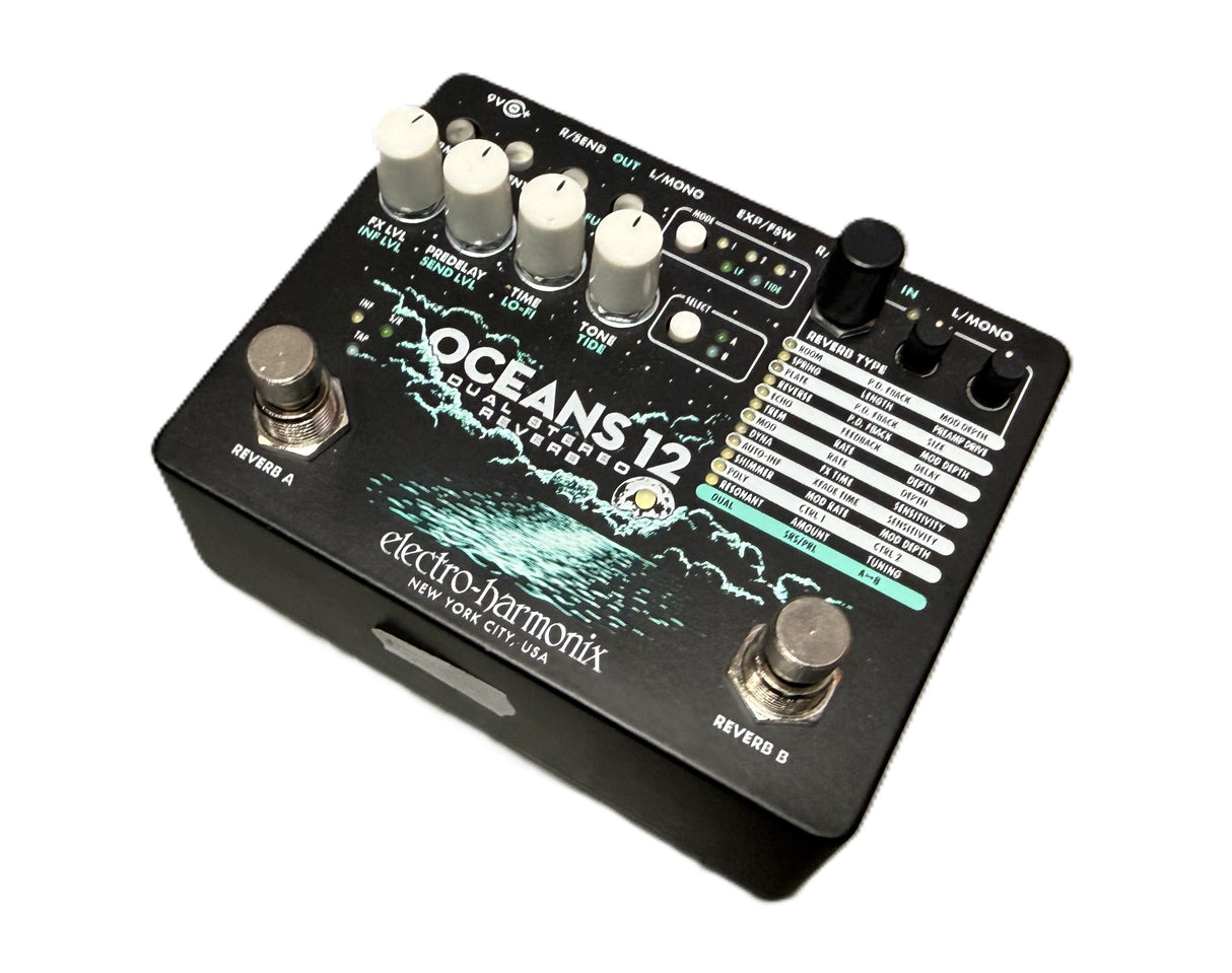 Electro-Harmonix Oceans 12 Dual Stereo Reverb