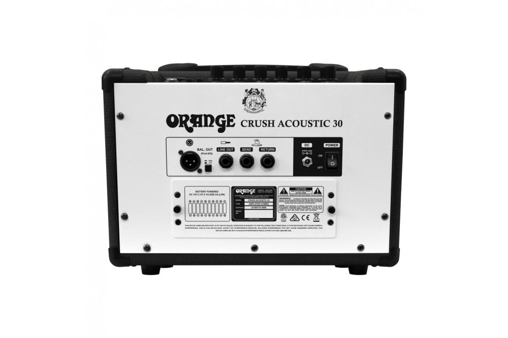 Orange Crush Acoustic 30 Black
