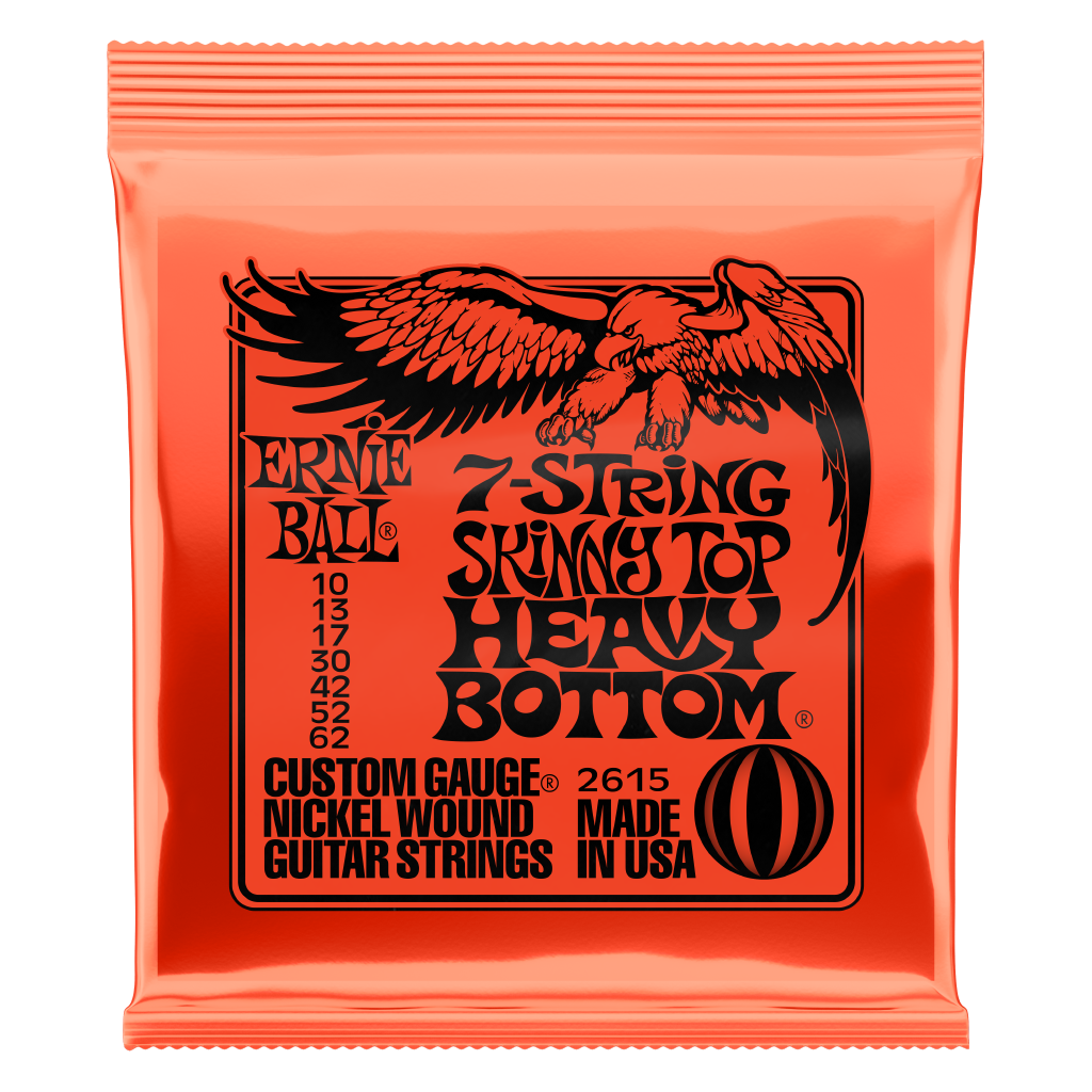 Ernie Ball Skinny Top Heavy Bottom 7-String Slinky Set