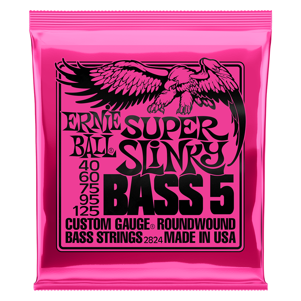 Ernie Ball 5 String Super Slinky Bass 40-125