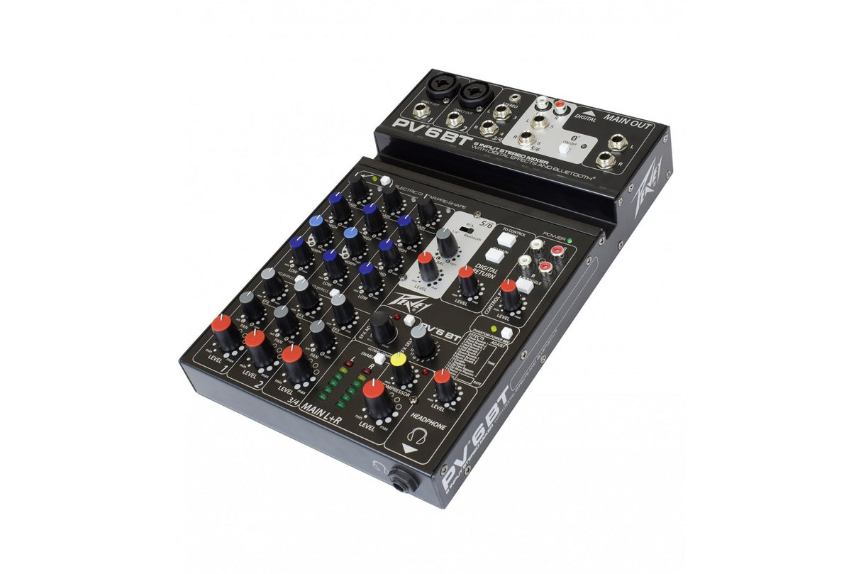 Peavey PV 6 BT Bluetooth Mixer