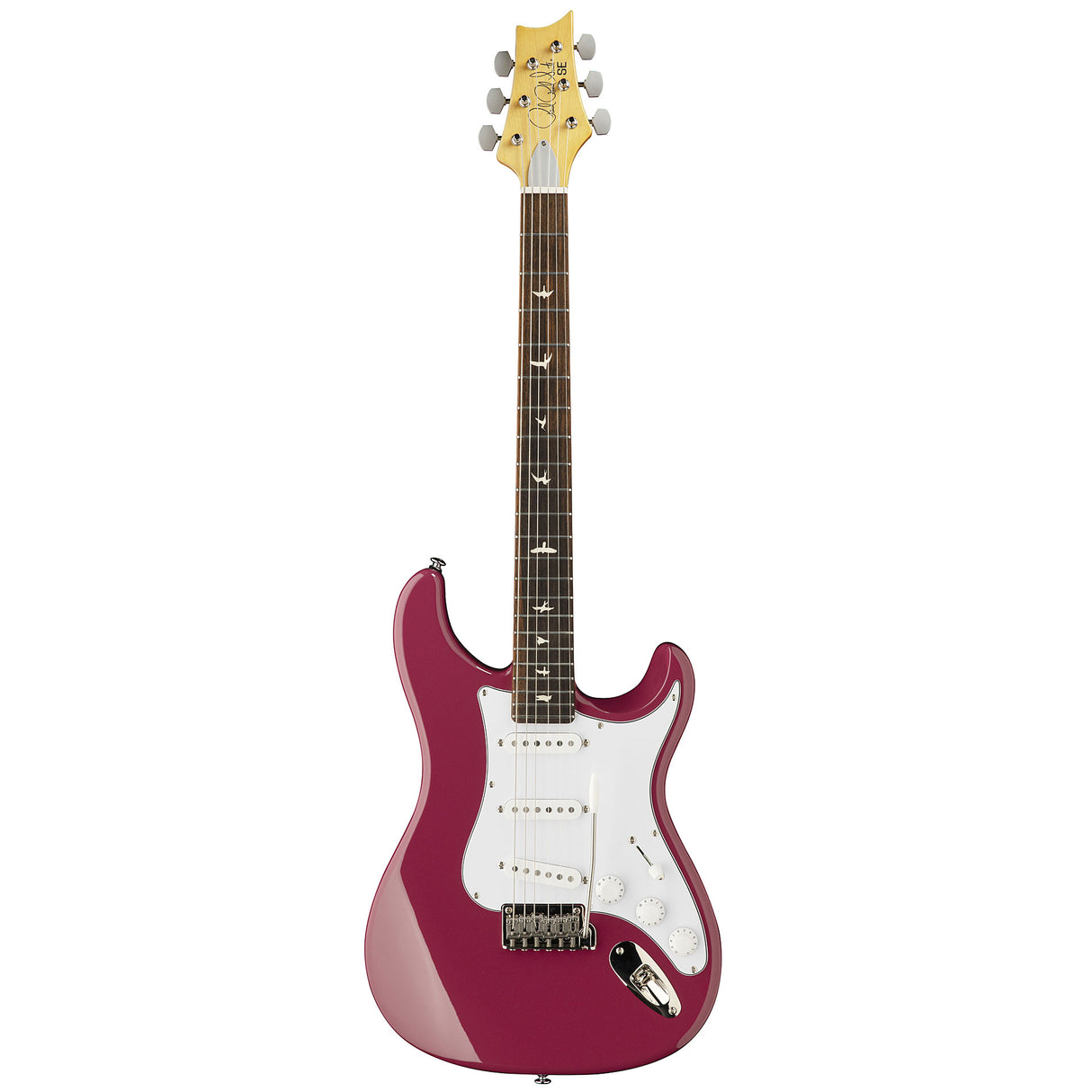 PRS SE Silver Sky 1J Dragon Fruit