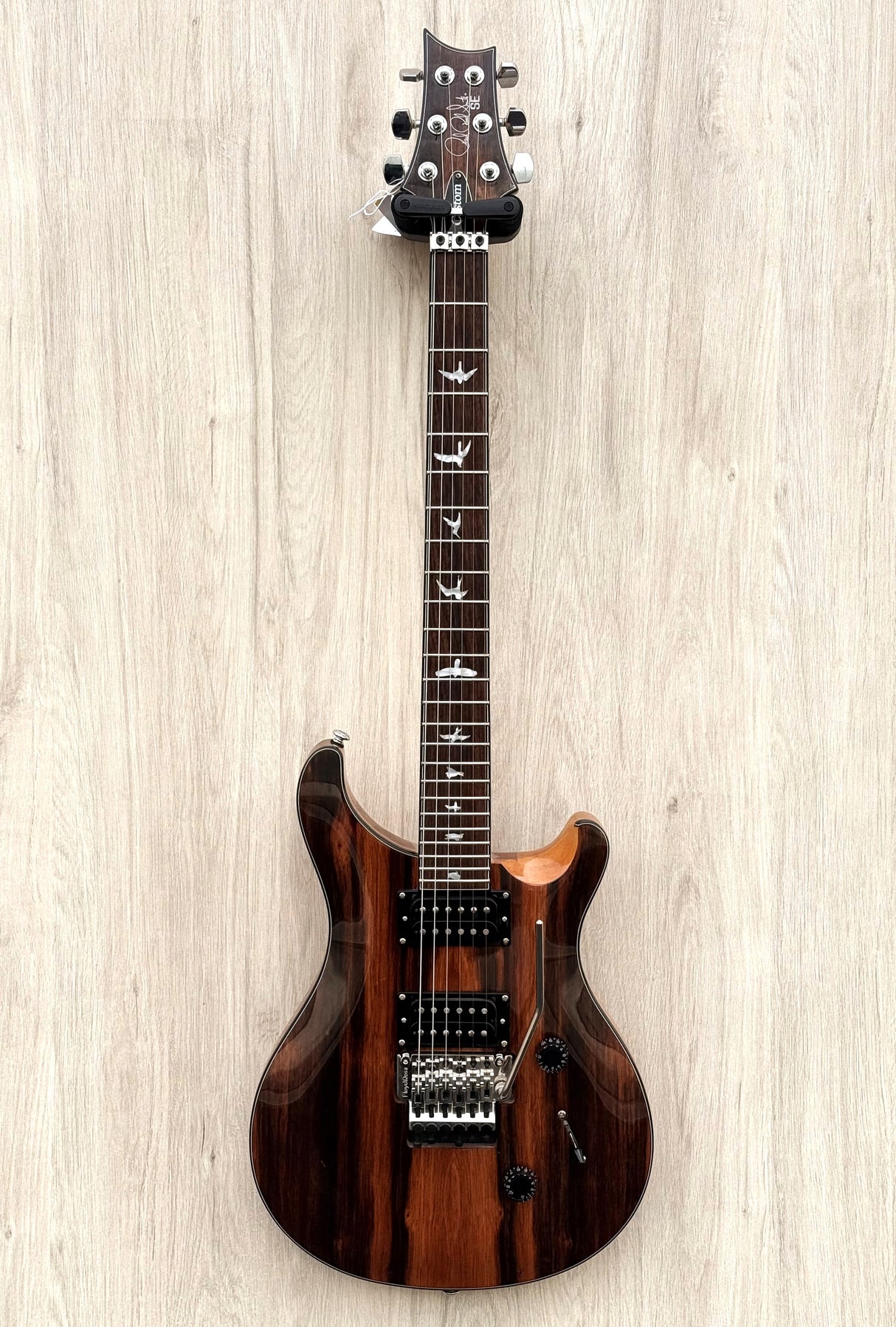 PRS SE Custom 24 Floyd Rose Exotic Wood LTD Ebony 2016