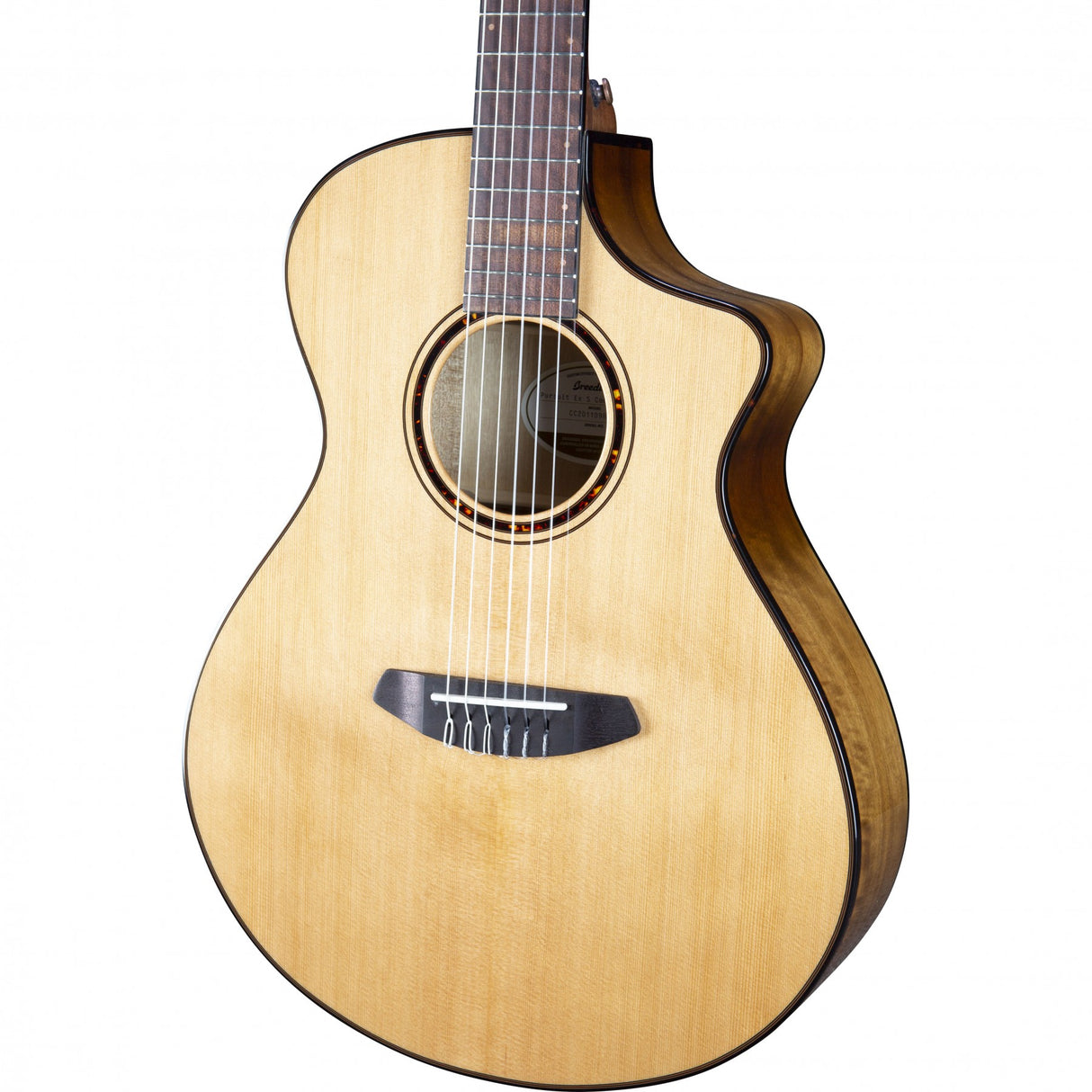 Breedlove ECO Pursuit Exotic S Concert Nylon CE - Red Cedar / Myrtlewood