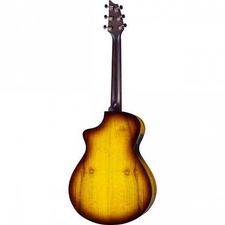 Breedlove ECO Pursuit Exotic S Concert Tigers Eye CE - Myrtlewood