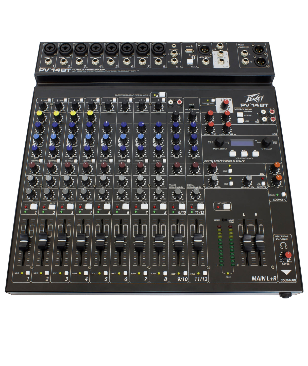 Peavey Mixer PV14 BT With Bluetooth