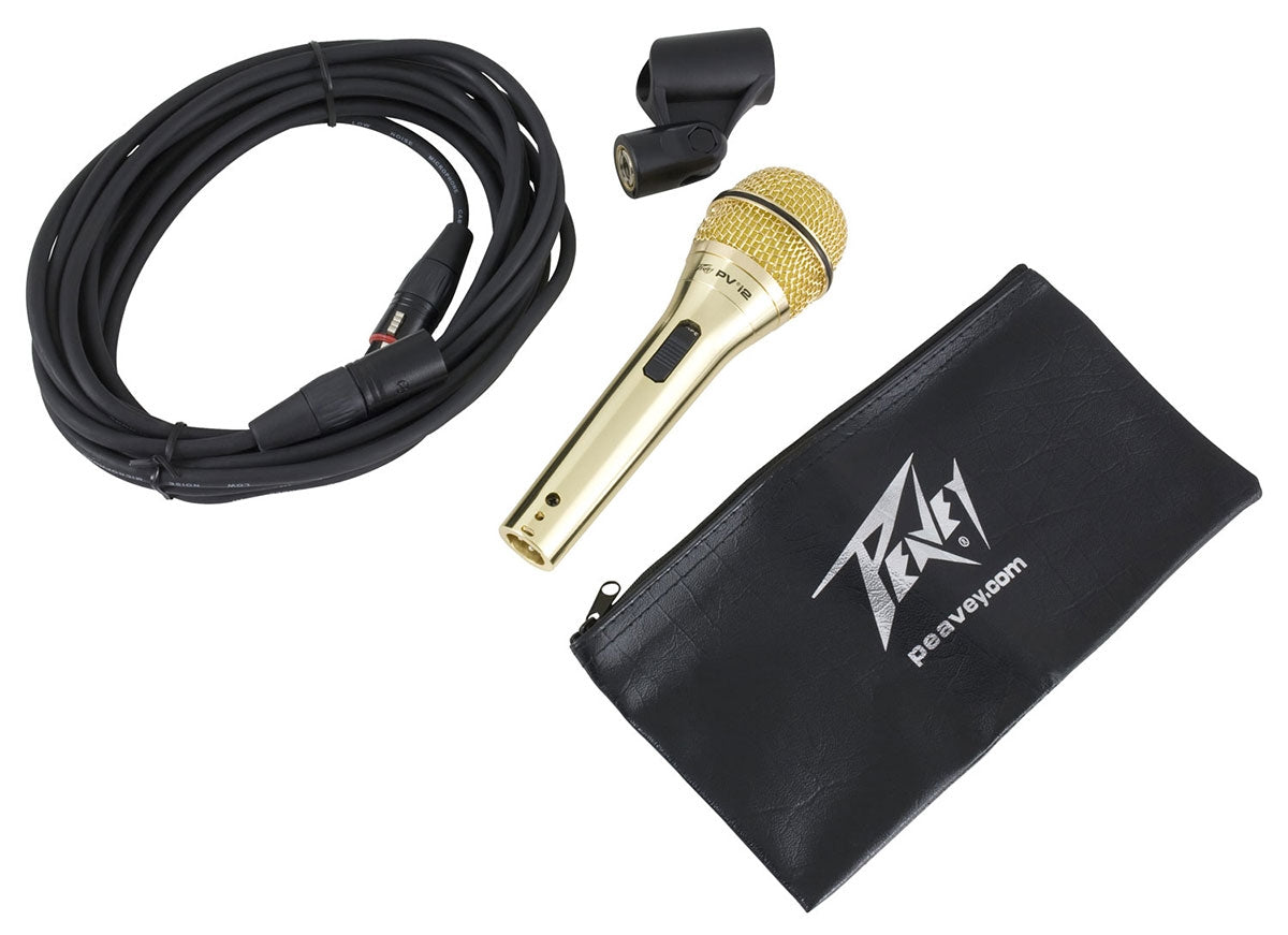 Peavey PVI2 Microphone - Gold Finish